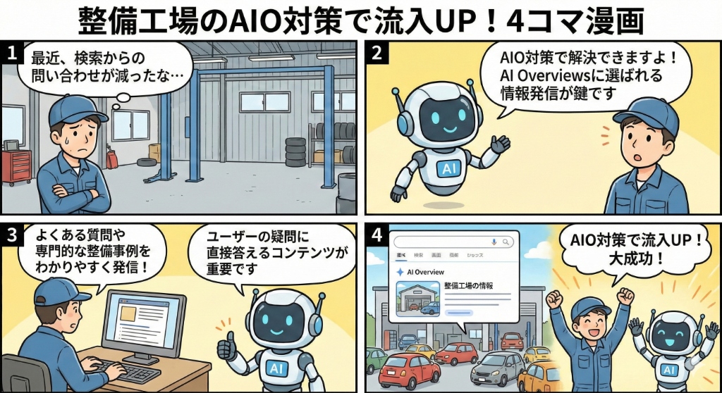 Automobile Repair Shop AIO Success Manga